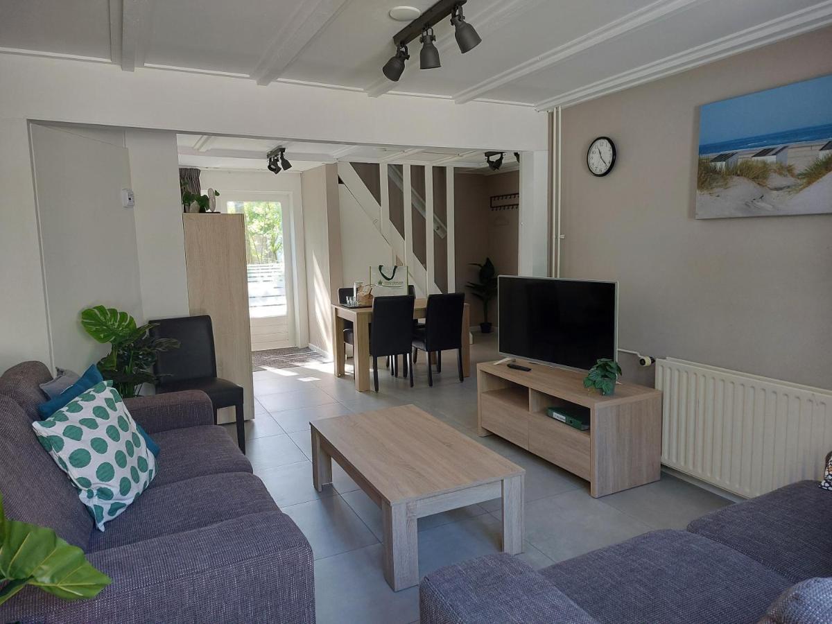 Boszicht 6 Halfvrijstaande Vakantiewoning In 오스트카펠 외부 사진